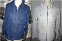 Bonita M Jeanshemd Jeansjacke + Cecil weiße Übergangsjacke Jacke Bayern - Mühlhausen i.d. Oberpfalz Vorschau