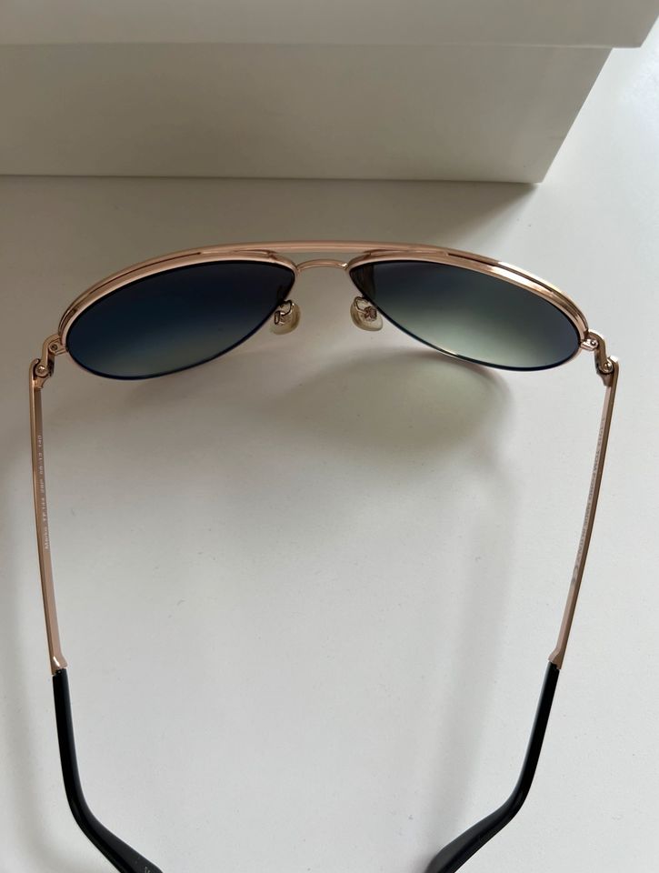 Sonnenbrille von Tom Ford, Piloten, Gold, grüne Verlaufsgläser in Oldenburg