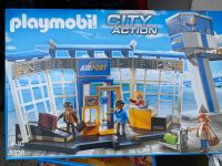 Playmobil 5338 Flughafen mit Tower Airport Check-In Gepäckabgabe Baden-Württemberg - Mannheim Vorschau