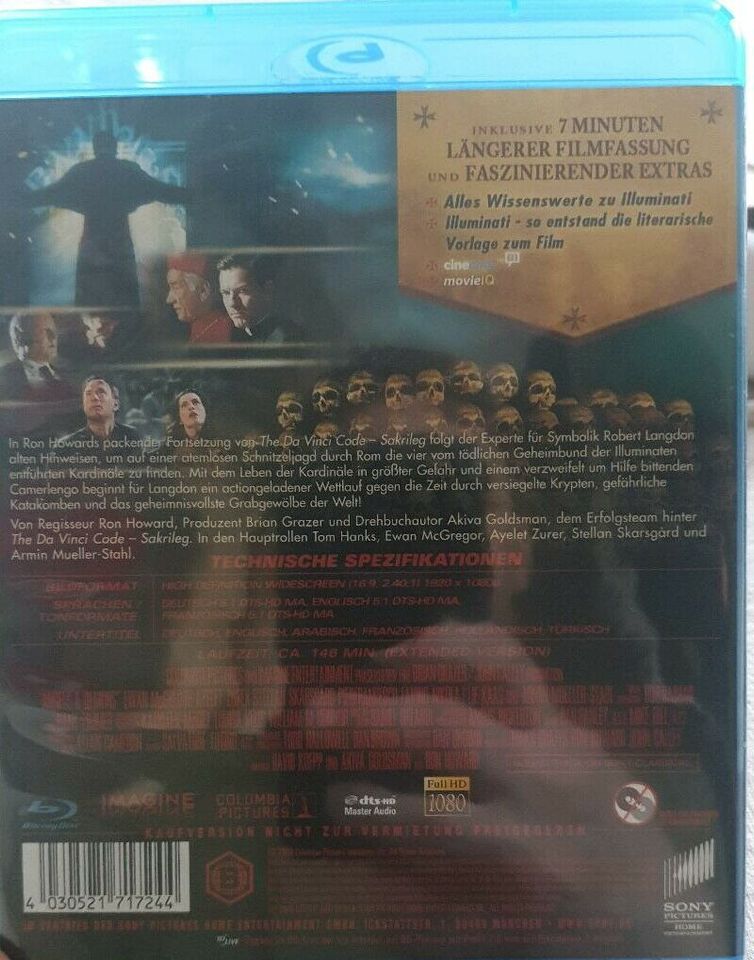 Blue Ray "ILLUMINATI" EXTENDED EDITION in Florstadt