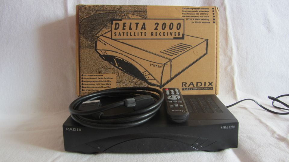 RADIX Delta 2000 Satellite Receiver in Regensburg