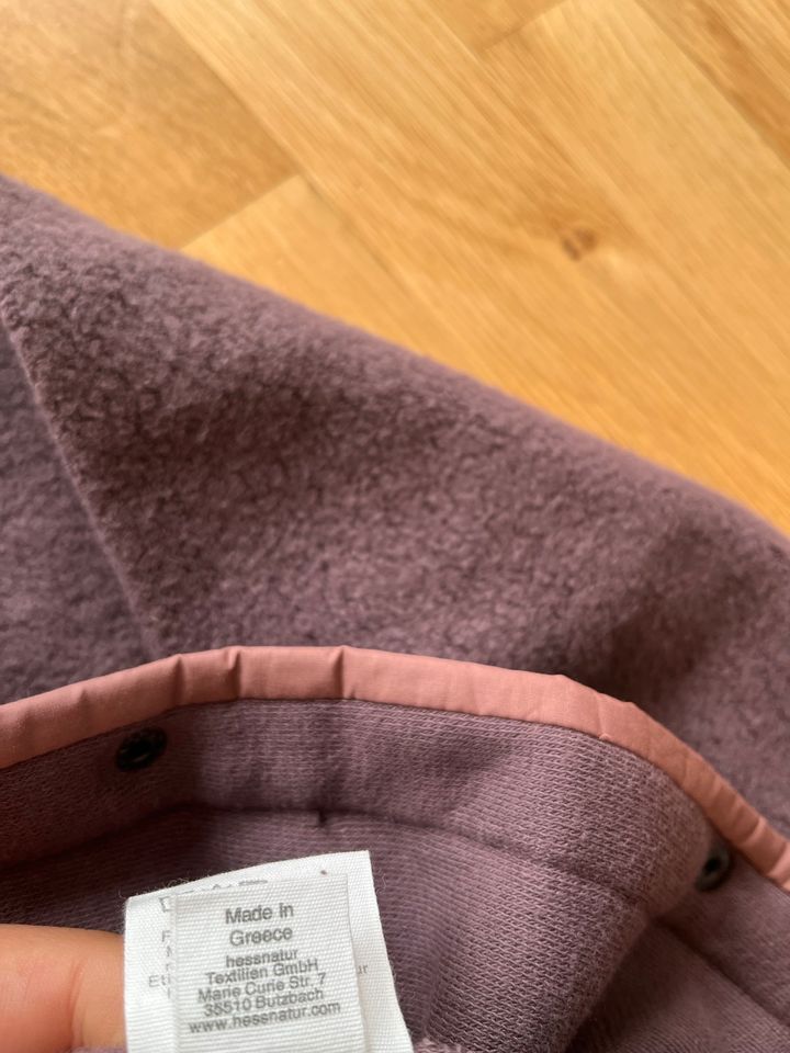 Hessnatur Wollfleecejacke / 100% Bio Baumwolle/ Gr.42/ NEU in Düsseldorf