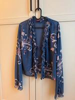 Esprit EDC Bluse blau mit Blumen Königs Wusterhausen - Wildau Vorschau