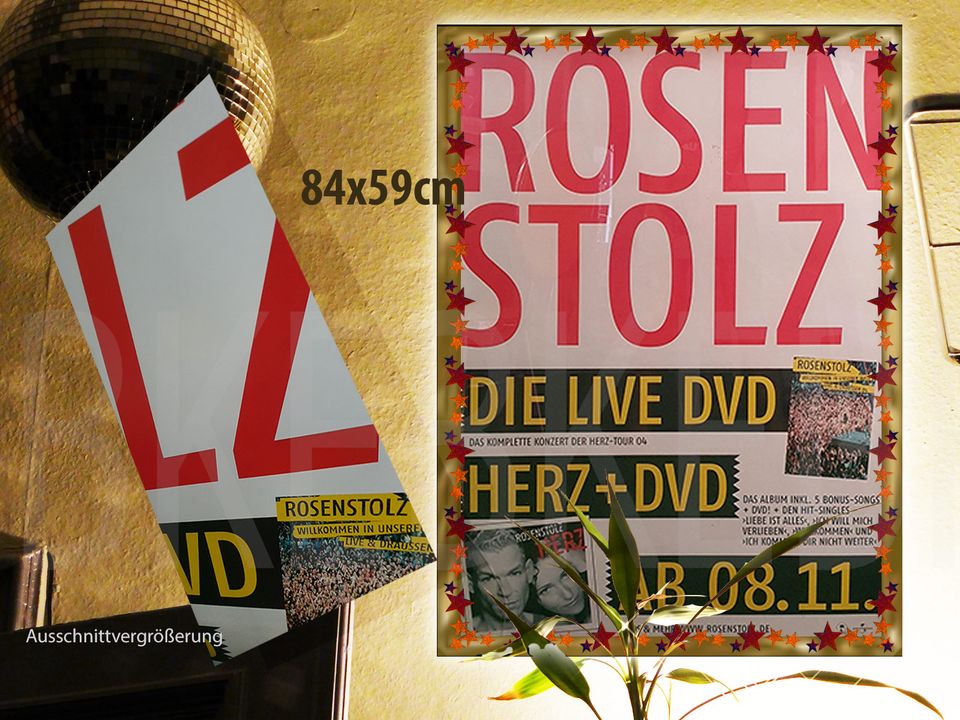 versch.Poster Rosenstolz u.a.Soubrette.Leben.Liebe.Anna Peter ppP in Berlin