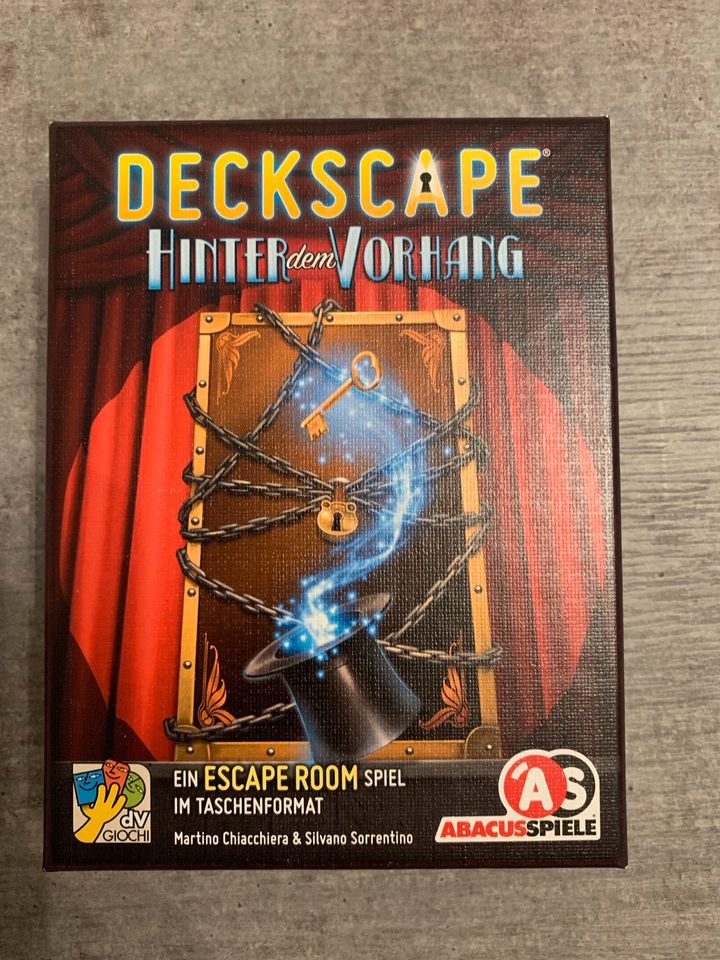 Deckscape Escape Spiel in Braunschweig