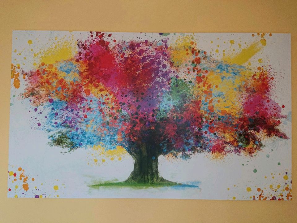 Kunstdruck "Coloured Tree" 118x70 in München