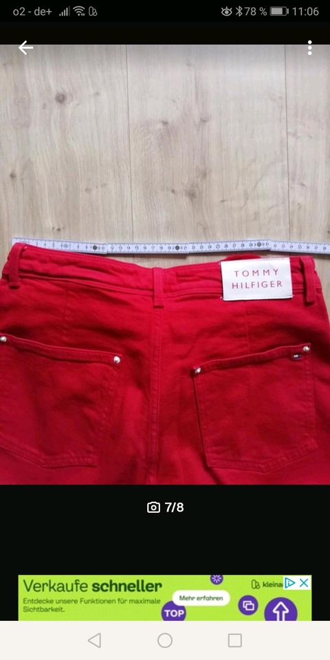 Tommy Hilfiger Hose Jeans 30 38 (7/8?) Neu in Schenefeld