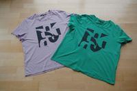 2x Shirt kurzarm Vero Moda Gr.42/XL grün flieder Damen Rheinland-Pfalz - Osburg Vorschau