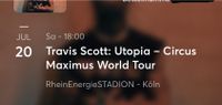 Verkaufe einen Sitzplan für das Travis Scott Konzert in Köln Nordrhein-Westfalen - Bergneustadt Vorschau