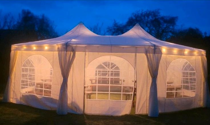 Zelt Pavillon Vermietung Geburtstag Feier Hochzeit in Hemmingen