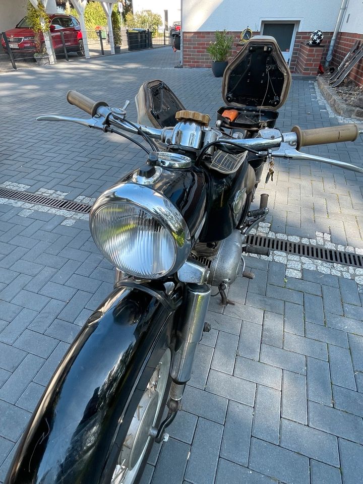 MZ ES 175/0, Motorrad in Falkensee