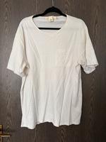 Dünnes T-Shirt Baumwolle Gr.L Creme weiß Herren H&M Kiel - Gaarden Vorschau