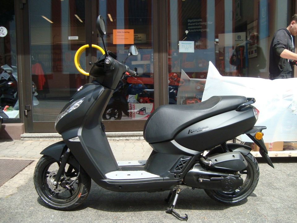 Peugeot Kisbee 50 "Black Edition" 4-Takt Euro5 in Roßdorf