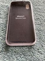 Original Apple iPhone X Silicone Case in schwarz - NEU & OVP Nordrhein-Westfalen - Niederkassel Vorschau