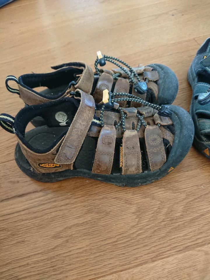 Keen 33 Sandalen Leder braun in Schemmerhofen