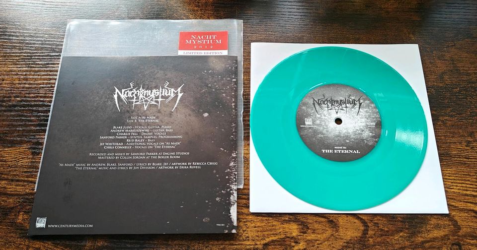 Nachtmystium - As Made 7" Single Black Metal Vinyl in Freudenstadt