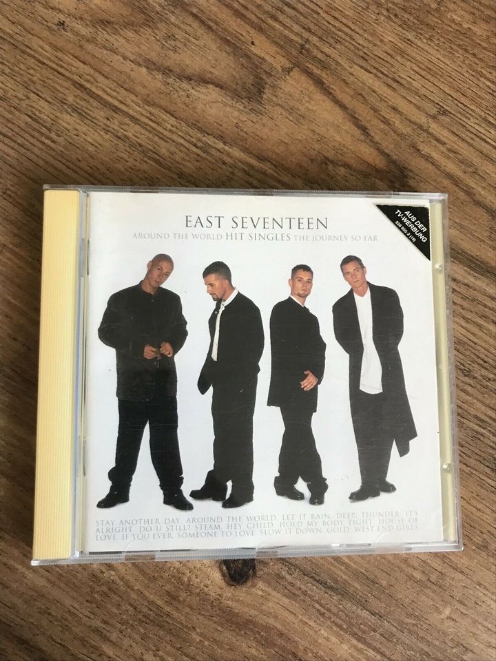 Cd‘s diverser Boygroups - Backstreet Boys - East 17 - Boyzone in Bargeshagen