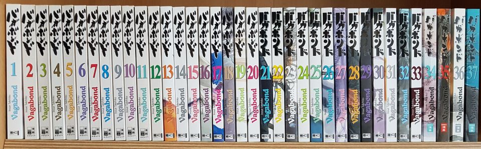Vagabond 1-37 Manga komplett in Buchloe