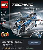 Lego Technic 42032 und 42020 Bagger und Helikopter Hessen - Offenbach Vorschau