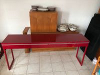 Tisch / Sideboard in rot Baden-Württemberg - Ulm Vorschau