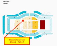 1x Marius Müller Westernhagen in Frankfurt (UNTER PREIS) / Festhalle - MO 20. Mai 2024 - Sitzplatz Innenraum Block L Nordrhein-Westfalen - Altena Vorschau