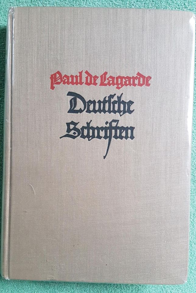 Deutsche Schriften, Paul de Lagarde in Schmidthachenbach