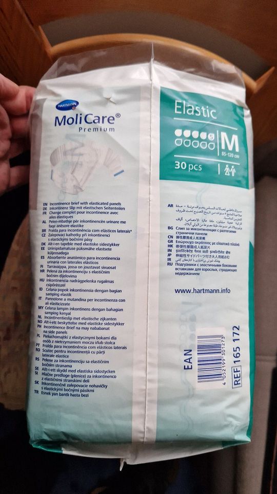 MoliCare® Premium Elastic 5 Trp, G. M, 30x / 6 Trp, G. L 27x in Penzing