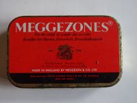 vintage alte Blechdose MEGGEZONES Pastillen #818# Rheinland-Pfalz - Wershofen Vorschau