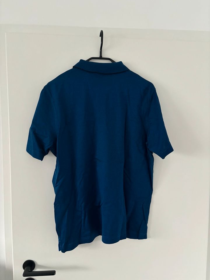 Olymp Herren Polo Shirt L blau in Kreuztal