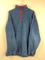 Vintage Fleece Half-Zip Sweater - Retro Pullover - 90s - Gr. L Niedersachsen - Neuenhaus Vorschau