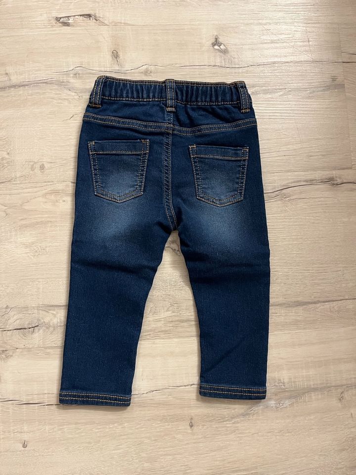 Jeans für Mädchen, dunkelblau, Gr.: 80 * Hase in Köln