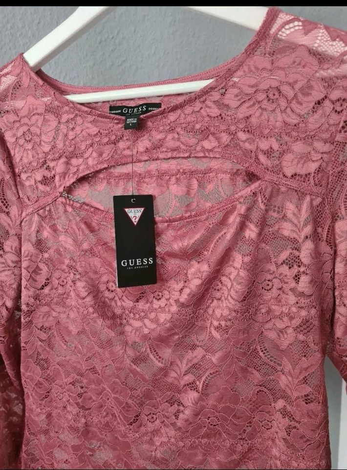 Guess langarmbluse langarmshirt Rose G.L 40 Original Spitzenbluse in Viersen