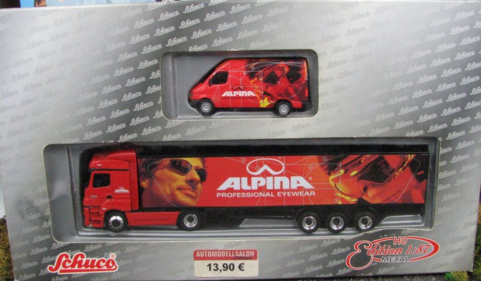 Schuco Set 26914 Mercedes-Benz SPRINTER AXOR "ALPINA" in Tamm