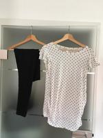 H&M MAMA Umstands Shirt + Leggins 36/S Bayern - Gochsheim Vorschau