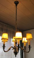 Schwere Messing Deckenlampe / Kronleuchter aus Großmutterszeiten Nordrhein-Westfalen - Oberhausen Vorschau