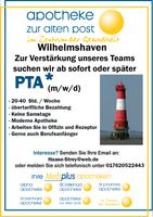 PTA gesucht für die Apotheke zur alten Post in Wilhelmshaven Niedersachsen - Wilhelmshaven Vorschau