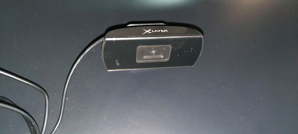 XLAYER 218162 schwarz Full HD-Webcam (Full HD, USB Plug & Play In in Freudenstadt