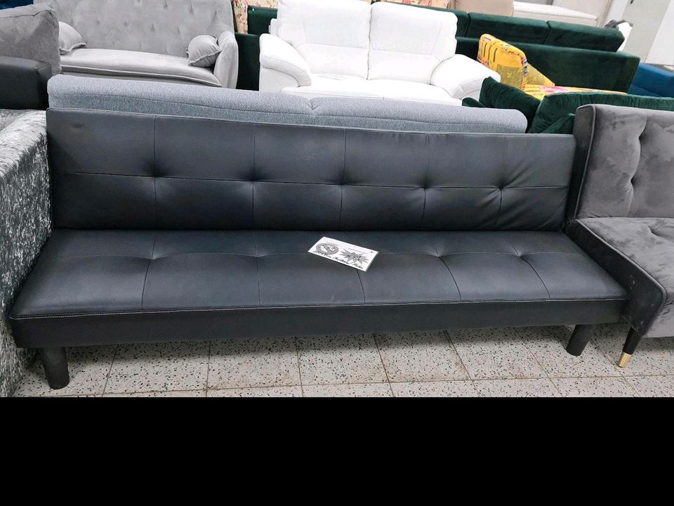 Sofa Couch Schlafsofa Klappsofa Möbel UVP 549€ in Herbstein