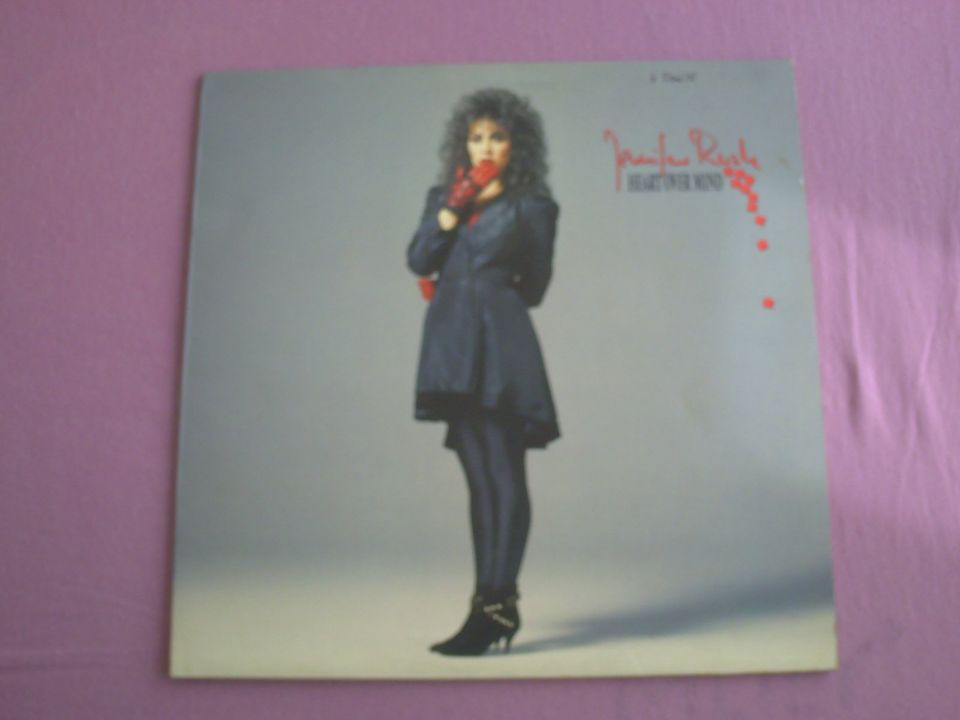 JENNIFER RUSH - HEART OVER MIND , LP VINYL  1987 in Castrop-Rauxel