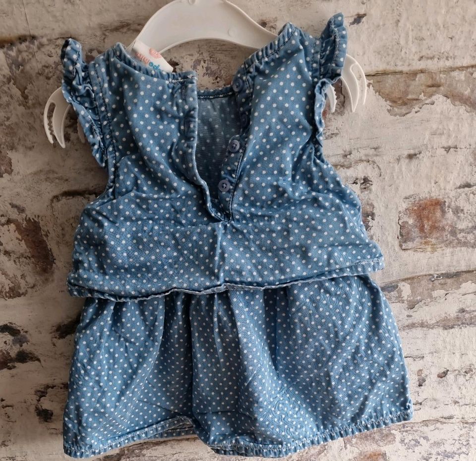 Baby Mädchen Topomini Sommer Jeans Kleid 74 wie Neu in Remscheid