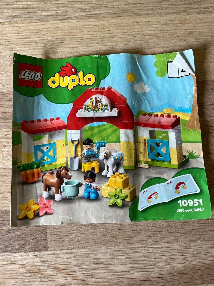 Lego Duplo Reiterhof Set Nummer 109951 vollständig in Bottrop