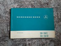 Mercedes Benz 230 Bedienungsanleitung Wiesbaden - Mainz-Kostheim Vorschau