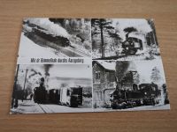 Ansichtskarte Postkarte DDR Erzgebirge Dampflok Bimmelbahn Sachsen-Anhalt - Blankenburg (Harz) Vorschau