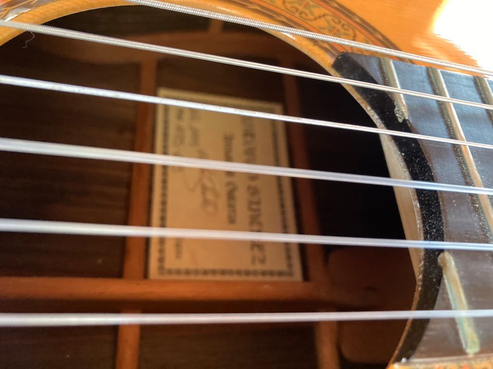 Meistergitarre von Antonio Sanchez, Top-Modell, 1035 in Grafenau