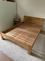 Bettgestell OLSKER 140x200 Eiche gebraucht Rostock - Hansaviertel Vorschau