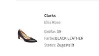 Clarks Ellis Rose Black Damen Pumps Größe 39 Nordrhein-Westfalen - Hamm Vorschau