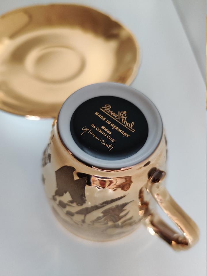 Rosenthal Midas Mokkatasse / Espressotasse mit Untertasse in Berlin