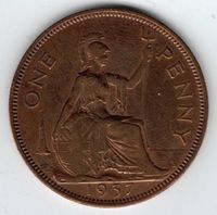 one penny  1937 Brandenburg - Brandenburg an der Havel Vorschau