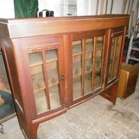 Vitrine Kommode Jugendstil Glas Schrank Vintage Hessen - Elbtal Vorschau