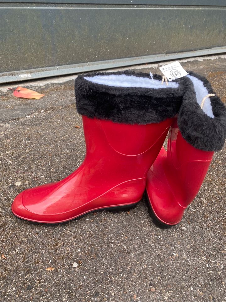 Damen-Regenstiefel, gefüttert, NEU, Gr. 40, Rot (auch in Schwarz) in  Baden-Württemberg - Altbach | eBay Kleinanzeigen ist jetzt Kleinanzeigen